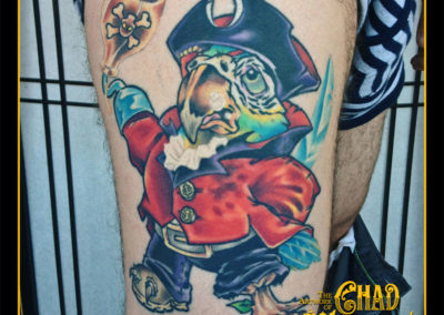 Chad Whitson | Color Illustrative Tattoo